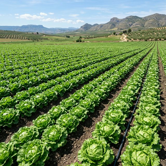 Lechuga Iceberg — Hortalizas